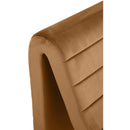 Meridian Ivy Saddle Velvet Accent Chair IMAGE 7