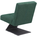 Meridian Zeal Green Boucle Fabric Accent Chair IMAGE 6