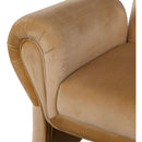 Meridian Fleurette Saddle Velvet Accent Chair IMAGE 7