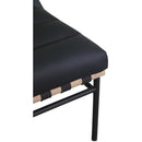 Meridian Burke Black Vegan Leather Accent Chair IMAGE 7