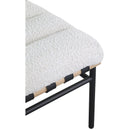 Meridian Burke Cream Boucle Fabric Accent Chair IMAGE 7