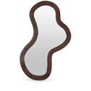 Meridian Oblique Brown Mirror IMAGE 1