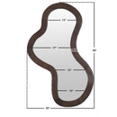 Meridian Oblique Brown Mirror IMAGE 9