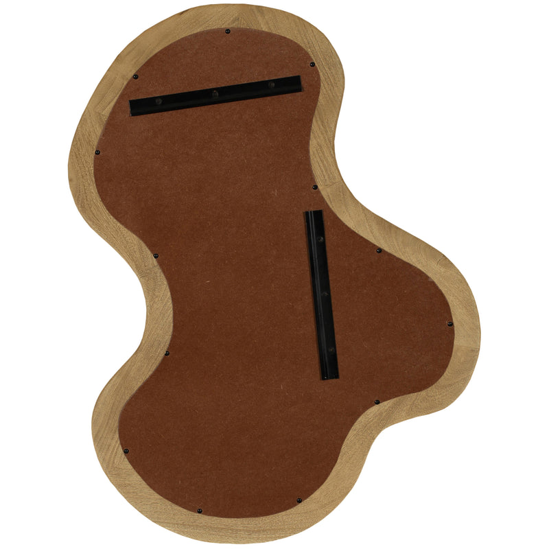 Meridian Oblique Oak Mirror IMAGE 4