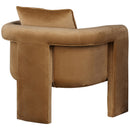 Meridian Sloan Saddle Velvet Accent Chair IMAGE 6