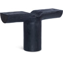 Meridian Tee Black Console Table IMAGE 1
