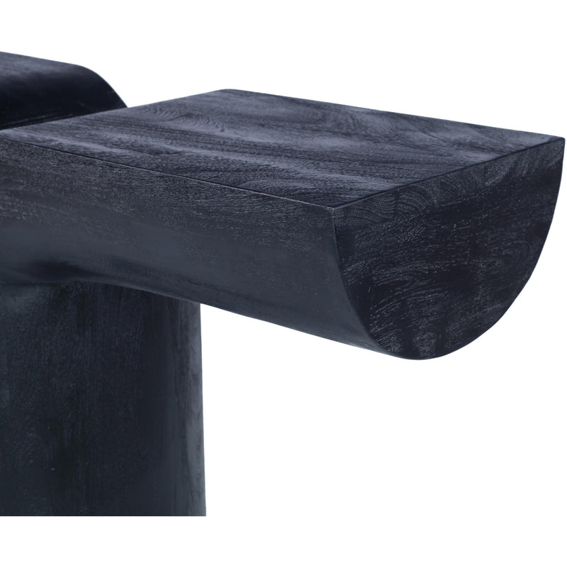 Meridian Tee Black Console Table IMAGE 6