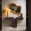 Meridian Tee Brown Console Table IMAGE 2