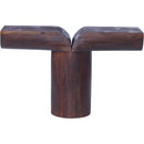 Meridian Tee Brown Console Table IMAGE 3