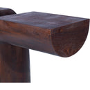 Meridian Tee Brown Console Table IMAGE 6