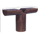 Meridian Tee Brown Console Table IMAGE 9