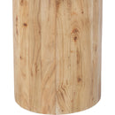 Meridian Tee Oak Console Table IMAGE 7