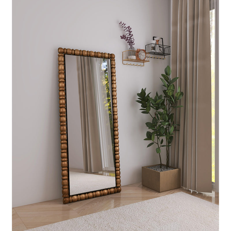 Meridian Aubrey Brown Mirror IMAGE 2