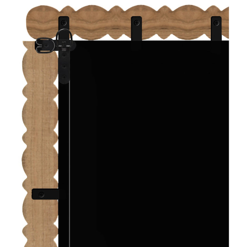 Meridian Aubrey Brown Mirror IMAGE 7