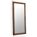 Meridian Aubrey Brown Mirror IMAGE 8