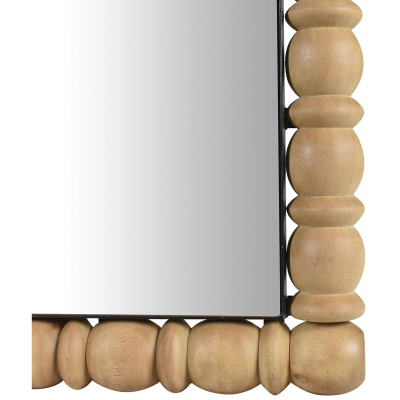 Meridian Aubrey Bleached Natural Oak Mirror IMAGE 6
