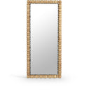 Meridian Aubrey Bleached Natural Oak Mirror IMAGE 1