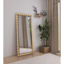 Meridian Aubrey Bleached Natural Oak Mirror IMAGE 2