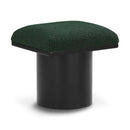 Meridian Pavilion Green Boucle Fabric Bench/Stool IMAGE 1