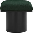 Meridian Pavilion Green Boucle Fabric Bench/Stool IMAGE 3