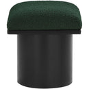 Meridian Pavilion Green Boucle Fabric Bench/Stool IMAGE 4