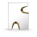 Meridian Soleil Cream Mirror IMAGE 1