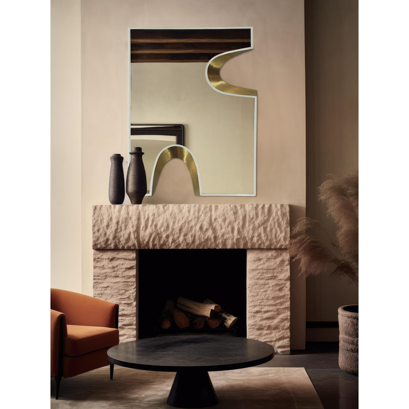 Meridian Soleil Cream Mirror IMAGE 2