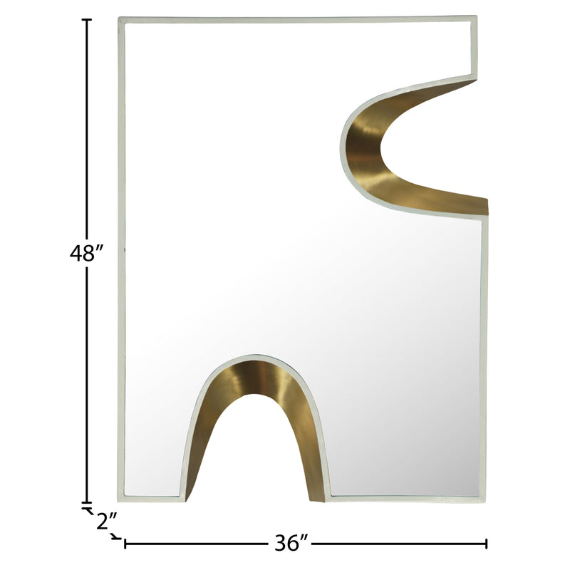 Meridian Soleil Cream Mirror IMAGE 6