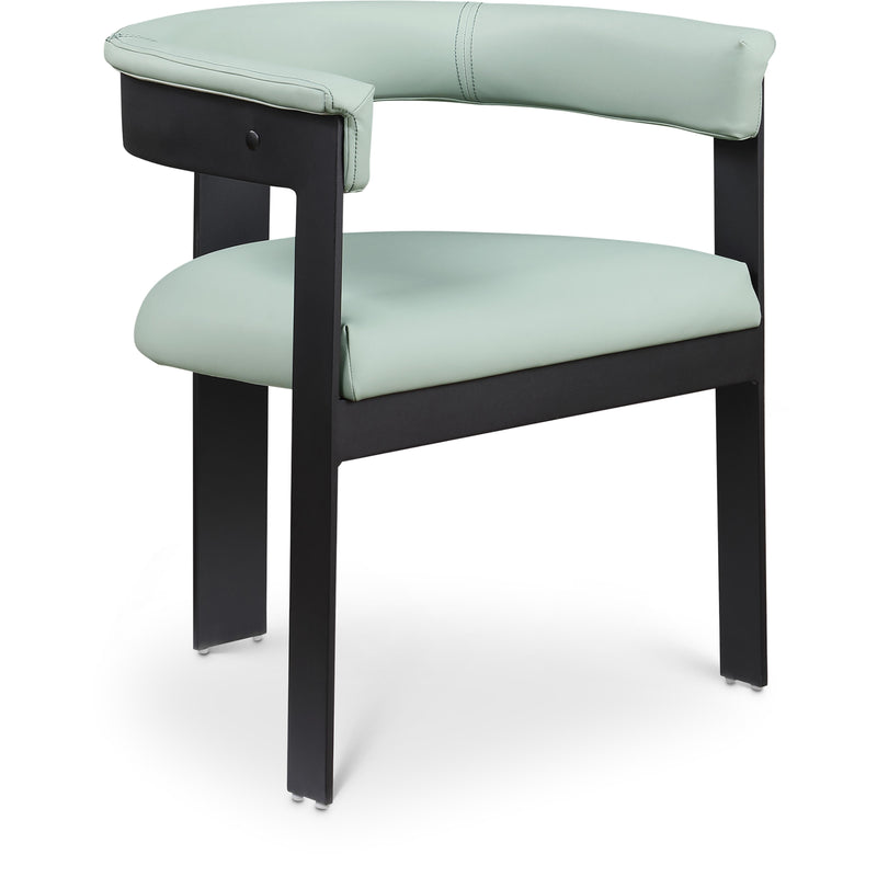 Meridian Romeo Mint Green Vegan Leather Dining Chair IMAGE 1