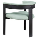 Meridian Romeo Mint Green Vegan Leather Dining Chair IMAGE 6