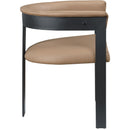 Meridian Romeo Tan Vegan Leather Dining Chair IMAGE 5