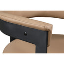 Meridian Romeo Tan Vegan Leather Dining Chair IMAGE 7