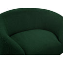 Meridian Ritz Green Boucle Fabric Chair IMAGE 8