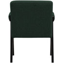 Meridian Woodloch Green Boucle Fabric Accent Chair IMAGE 3
