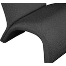 Meridian Mulberry Black Boucle Fabric Accent Chair IMAGE 7