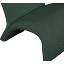 Meridian Mulberry Green Boucle Fabric Accent Chair IMAGE 7