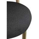 Meridian Bordeaux Black Boucle Fabric Accent Chair IMAGE 7