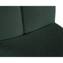 Meridian Alta Green Boucle Fabric Accent Chair IMAGE 7