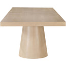 Meridian Tavolo Natural Oak Veneer Dining Table (3 Boxes) IMAGE 10