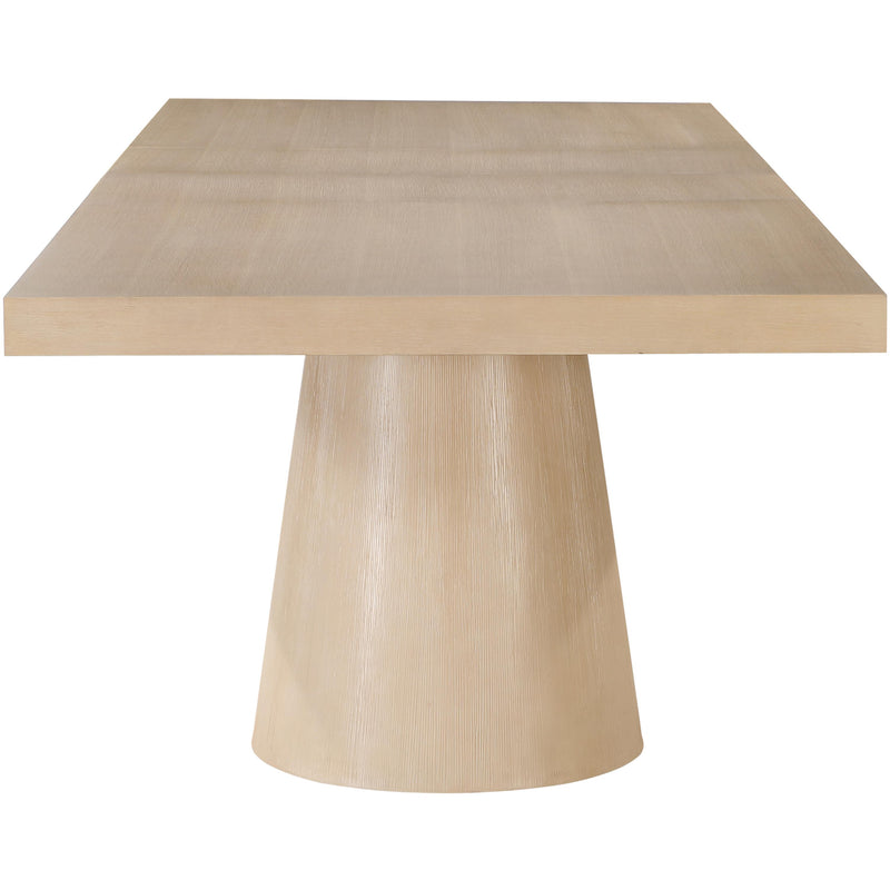 Meridian Tavolo Natural Oak Veneer Dining Table (3 Boxes) IMAGE 10