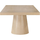 Meridian Tavolo Natural Oak Veneer Dining Table (3 Boxes) IMAGE 8