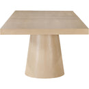 Meridian Tavolo Natural Oak Veneer Dining Table (3 Boxes) IMAGE 9