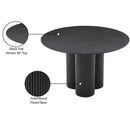 Meridian Simba Black Dining Table IMAGE 8