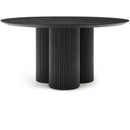 Meridian Simba Black Dining Table IMAGE 1