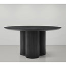 Meridian Simba Black Dining Table IMAGE 3