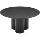 Meridian Simba Black Dining Table IMAGE 4