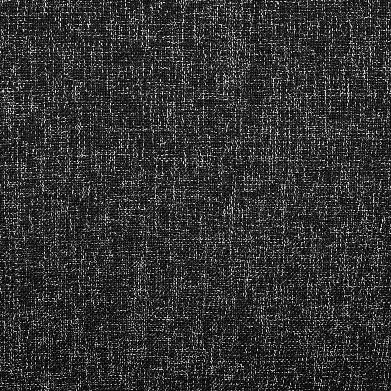 Meridian Valentina Black Linen Textured Fabric Accent Swivel Chair IMAGE 8