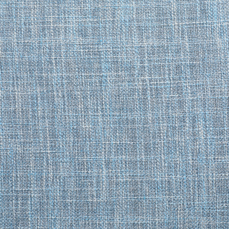 Meridian Valentina Light Blue Linen Textured Fabric Accent Swivel Chair IMAGE 8