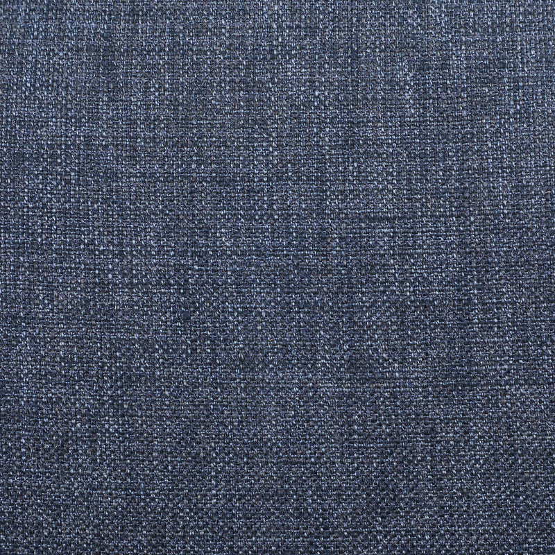 Meridian Valentina Dark Navy Linen Textured Fabric Accent Swivel Chair IMAGE 8