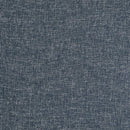 Meridian Niya Blue Linen Textured Fabric Swivel Accent Chair IMAGE 8